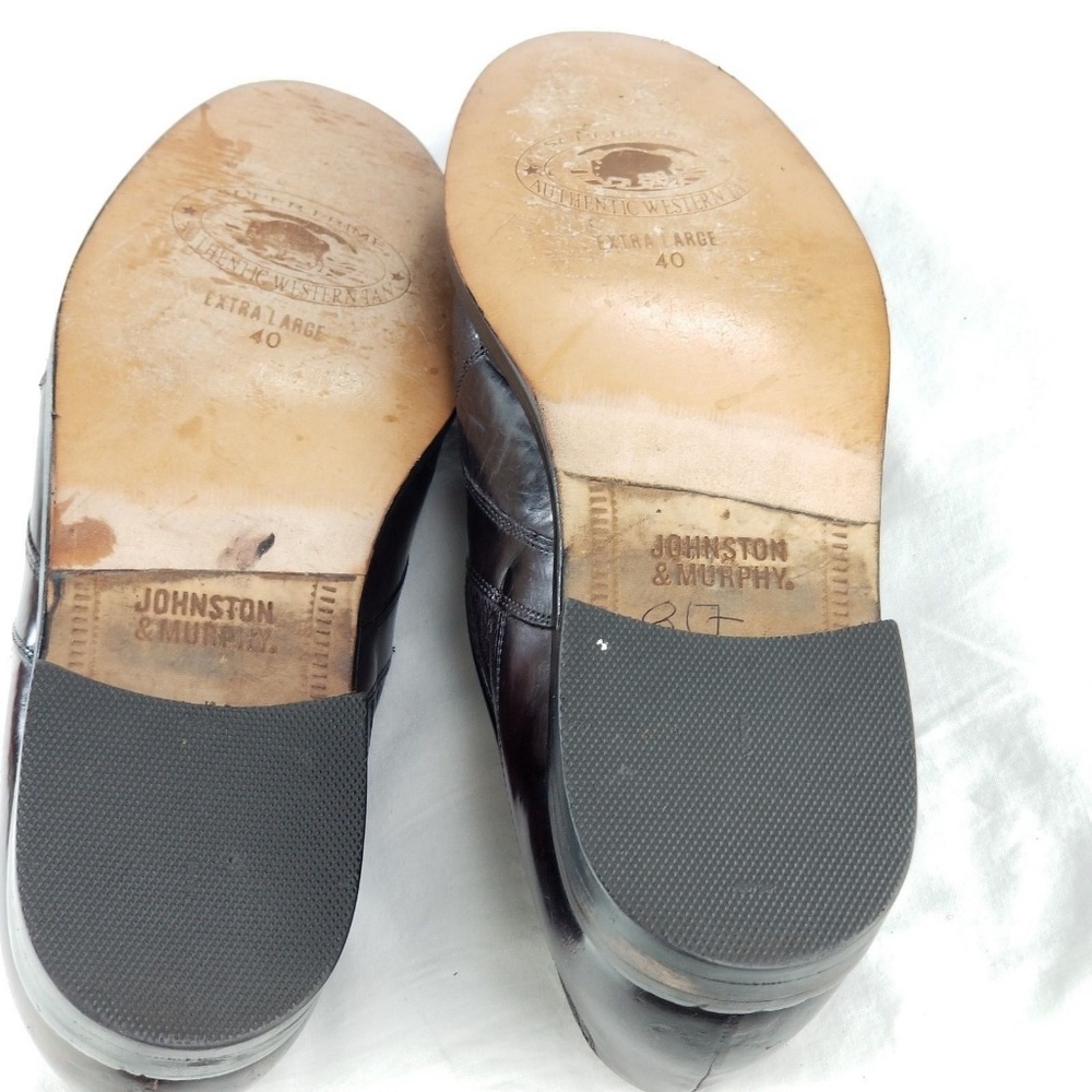 Johnston & Murphy Shoes Kilt Tassel Loafers Sz 9.5 - Picture 7 of 8